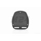 Кофр 54L 410*410*320mm #K30 "SOYO" (чорно-білий, переносний, м'яка спинка)