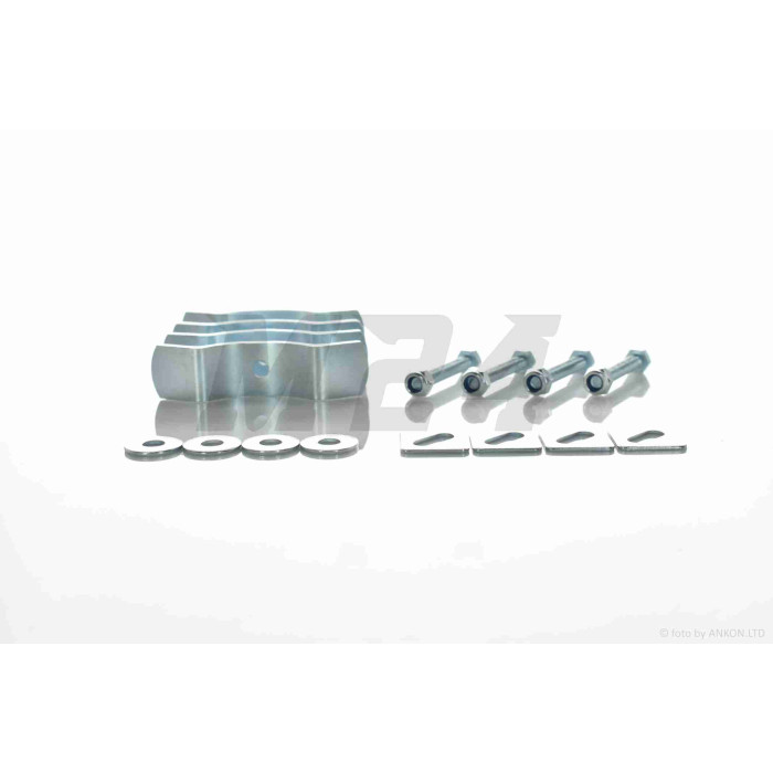 Кофр 54L 410*410*320mm #K30 "SOYO" (чорно-білий, переносний, м'яка спинка)
