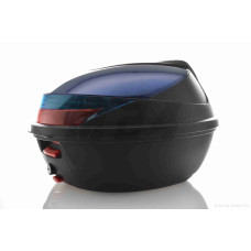 Кофр 54L 410*410*320mm #K30 "SOYO" (чорно-синій, переносний, м'яка спинка)