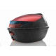 Кофр 54L 410*410*320mm #K30 "SOYO" (чорно-червоний, переносний, м'яка спинка)