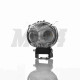 Фара додаткова діодна, пугач, 67-55mm, 9-60V, IP67, біле/жовте світло, мультирежим