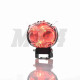 Фара додаткова діодна, пугач, 67-55mm, 9-60V, IP67, біле/жовте світло, мультирежим