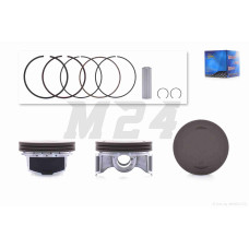 Поршень к-кт CB250 (172FMM) STD 72.00, p16, 2V тефлон "LIPAI"