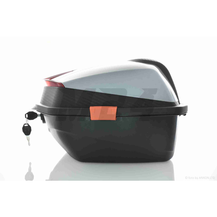 Кофр 34L 380*360*280mm #HP010 "LIPAI" (світло сірий глянсовий)