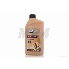 Олія моторна 4T, 1л, 5W40, синтетика (MOTOR OIL SL/CF X) "K2" ПОЛЬЩА