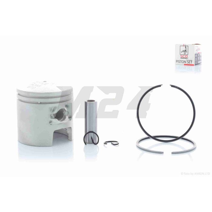 Поршень к-кт AD50, LETS 65cc STD 44.00 "SCORPION"
