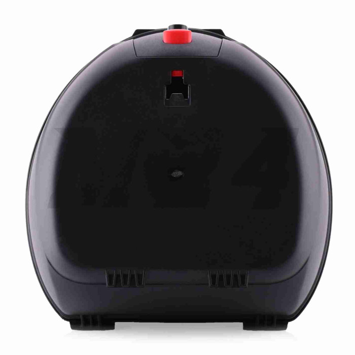 Кофр 54L 410*410*320mm #K30/2057 "LIPAI" (чорний з патерном, переносний, м'яка спинка)