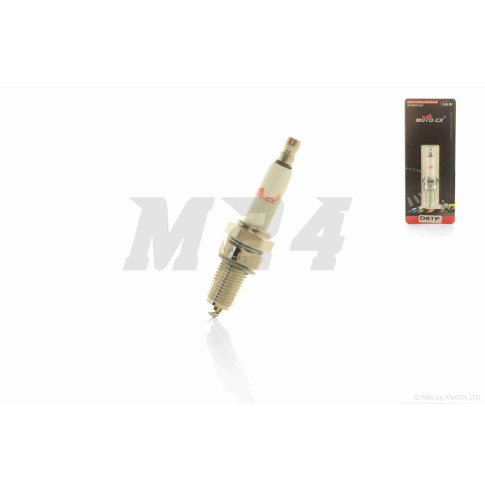 Свічка 4T M12x1.25 L19 D8TP іридій "CX" (мотоцикли, мотоблоки)