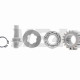 Кошик зчеплення CG125/150 73T, 5 дисків, 4 болти в зборі (LX125-71A)