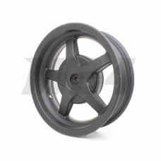 Диск колеса задний 12"-3.50 литой, 19 шлицов, 5 спицы, барабан 130mm (ZW150T-8)
