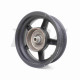 Диск колеса задний 12"-3.50 литой, 19 шлицов, 5 спицы, барабан 130mm (ZW150T-8)