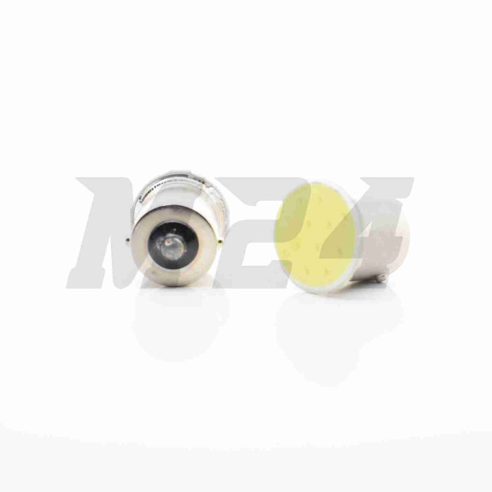 Лампа поворотів та габаритів діодна G23 (BA15S) 12V 21W пара, біла