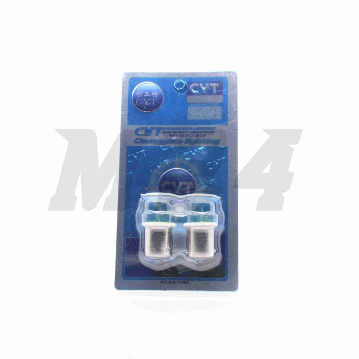 Лампа поворотів та габаритів діодна G23 (BA15S) 12V 21W пара, жовта