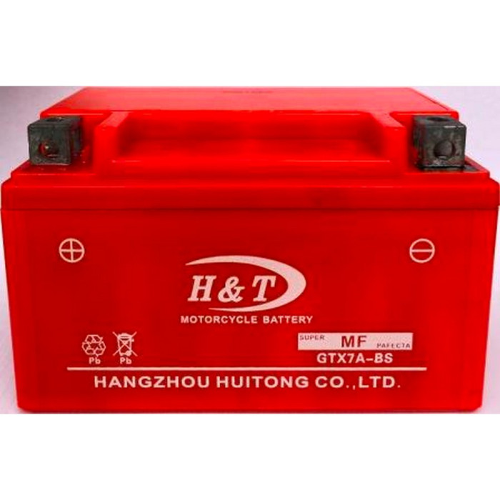 АКБ GTX7А-BS "HT" (GEL) оранжевый 95x87x150