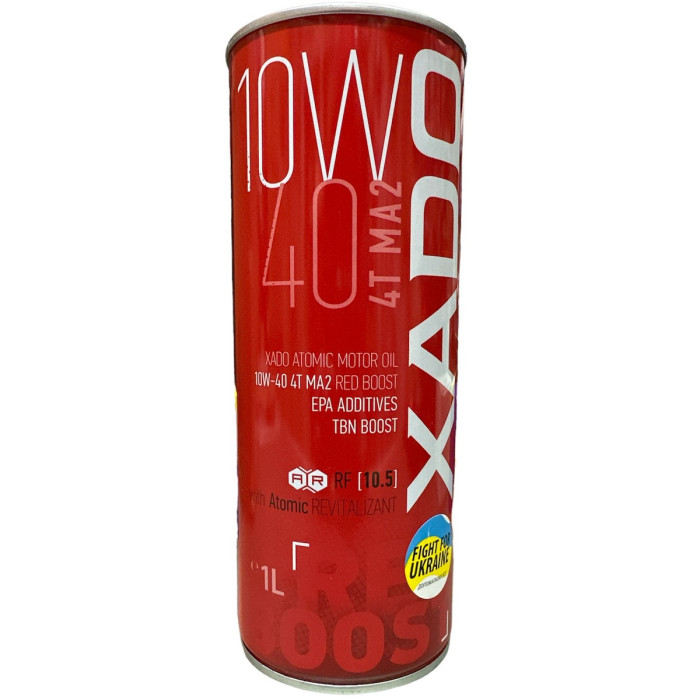 Олива ХАДО 4T (синтетика) 10W40 1л RED BOOST