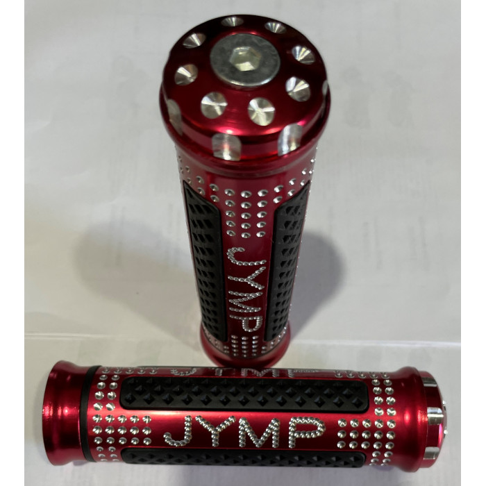 Ручки керма "JYMP" (пара) вишневі