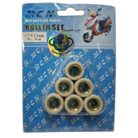 Ролики вариатора 17-12 Suzuki AD 100cc, LETS 8.5g
