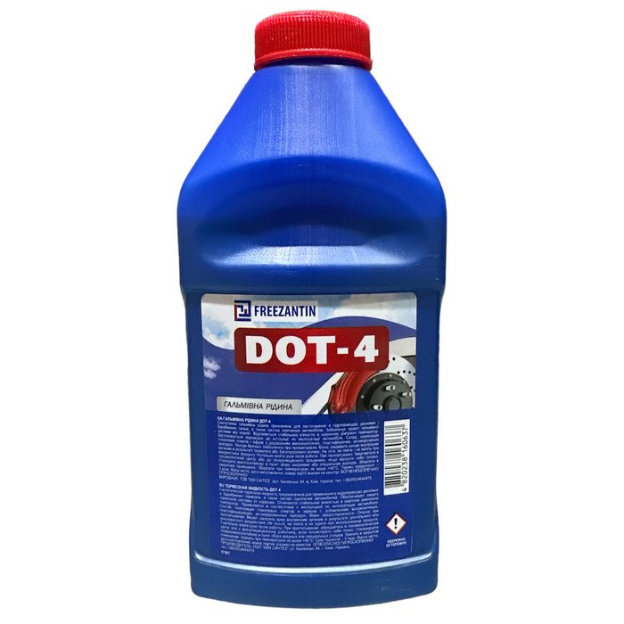 Тормозна рідина FREEZANTIN DOT-4 0,375 L