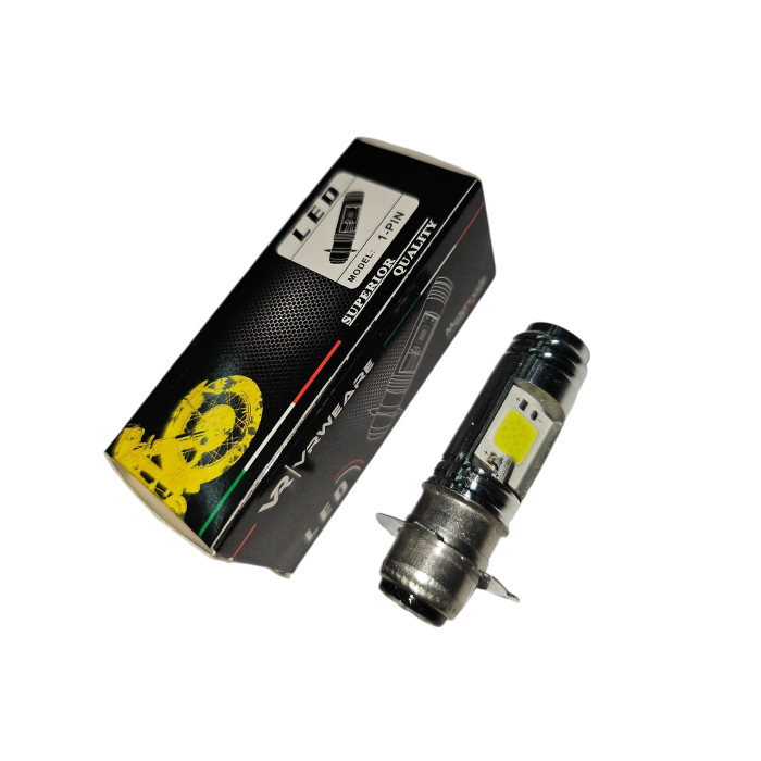 Лампа фари LED (2 діоди) 3 вуса