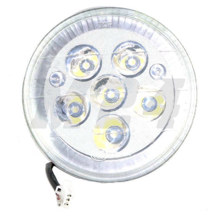Модуль світлодіодний LED (вставка в фару) МТ Дніпро/ІЖ круглий, 6 діодів (165 мм)