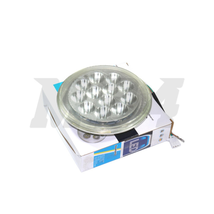 Модуль світлодіодний LED (вставка в фару) МТ Дніпро/ІЖ круглий 12 діодів (165 мм)