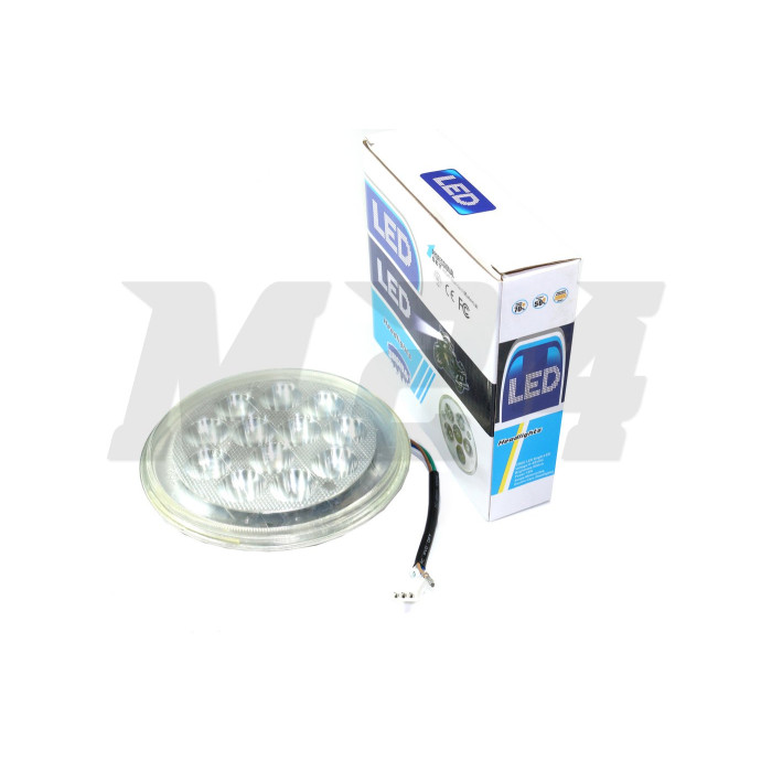 Модуль світлодіодний LED (вставка в фару) МТ Дніпро/ІЖ круглий 12 діодів (165 мм)