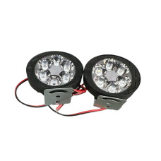 Фара LED L8-9W овальна 64 * 55 * 29мм FLOOD 12V DC 1,5 W 6 шт. 6000К IP67 900Lm 2 шт.