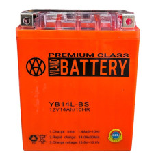 АКБ YB14L-BS (GEL) помаранчевий VLAND 132 x 88 x 164