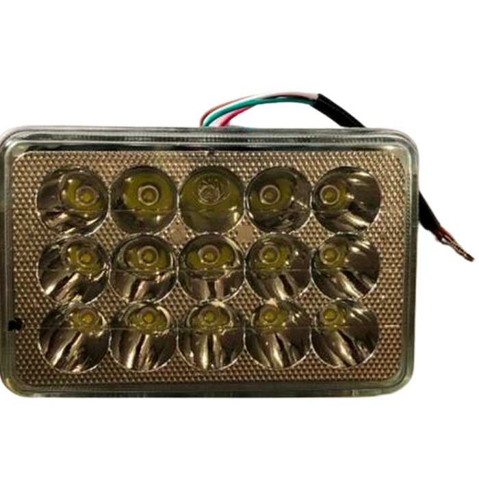 Модуль світлодіодний LED (вставка в фару) МТ Дніпро/ІЖ прямокутний, 15 діодів