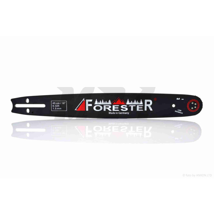 Шина пилки 18"/45cm, 325, 1.5, 72зв для GL "FORESTER"